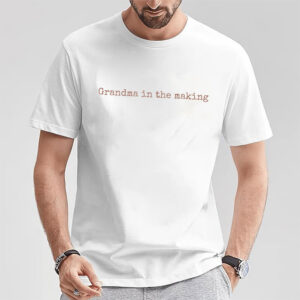 Grandma In The Making, Pregnancy Announcement Comfort Colors Tee