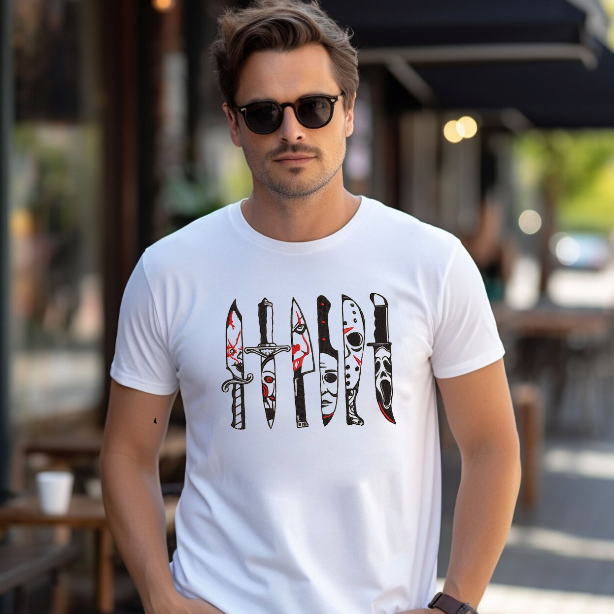 Halloween Killers Horror Movie Knife T-shirt Halloween Killers Horror Movie Knife T-shirt