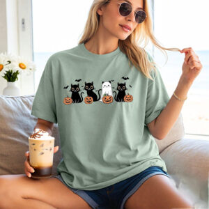 Horror Halloween Spooky Season Comfort Colors Tee 1