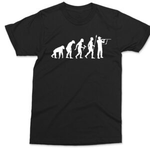 Hunting Evolution, primitive people T shirt 3