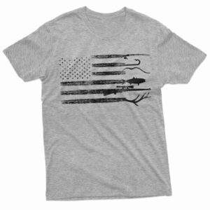 Hunting And Fishing American Flag, Hunting Season Gift Shirt Hunting And Fishing American Flag, Hunting Season Gift Shirt