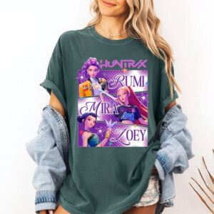 Huntrix Girls Group Members Comfort Colors T-shirt