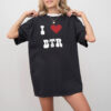 I Heart Love BTR Big Time Rush Shirt