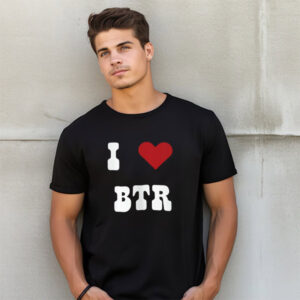 I Heart Love BTR Big Time Rush Shirt