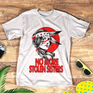 I Wear Red For My Sisters Native American T Shirt 1