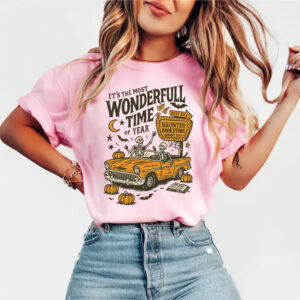 It’s The Most Wonderful Time Of The Year Halloween Comfort Colors T-shirt
