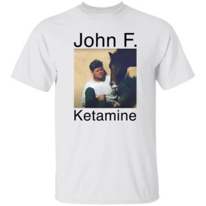 John F Ketamine Funny John F. Kennedy T shirt 3