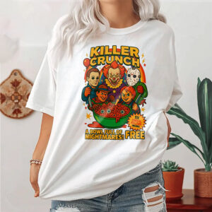 Killer Crunch Cereal Box Halloween Breakfast T shirt