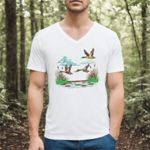 Mallard Wildlife Outdoors Nature T-shirt Mallard Wildlife Outdoors Nature T-shirt