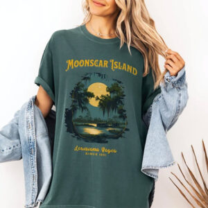 Moonscar Island Cartoon Halloween Movie Retro Comfort Colors T shirt 2