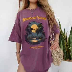 Moonscar Island Cartoon Halloween Movie Retro Comfort Colors T shirt 3