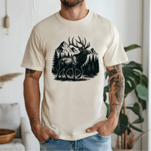 Mountain Wilderness Elk, Hunting Season T-shirt Mountain Wilderness Elk, Hunting Season T-shirt