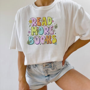 National Read A Book Day, Read a Book Library Tee 1