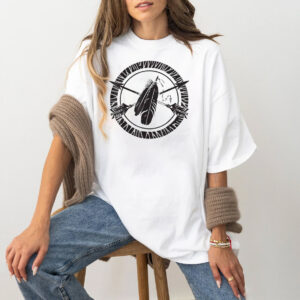 Native American Indian, Cross arrows For Women T shirt 2