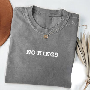 No Kings Pro Democracy Comfort Colors Tee 1
