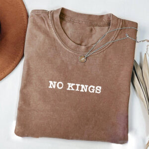 No Kings Pro Democracy Comfort Colors Tee