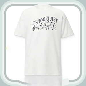 Olivia rodrigo with it’s too quiet T shirt 2