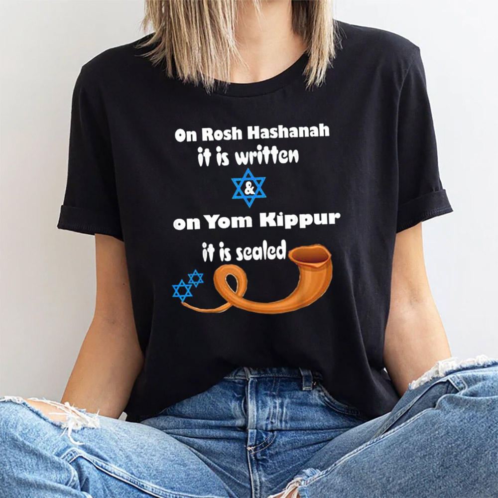 On Rosh Hashanah On Yom Kippur, Kippur Holiday T-shirt On Rosh Hashanah On Yom Kippur, Kippur Holiday T-shirt