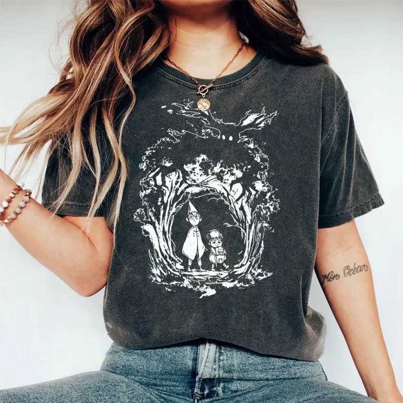 Over The Garden Wall Halloween Cartoon Comfort Colors T-shirt Over The Garden Wall Halloween Cartoon Comfort Colors T-shirt