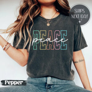 Peace, Anti War Comfort Colors T shirt
