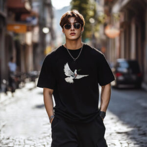 Peace Dove With Bulletproof, global peace day T shirt