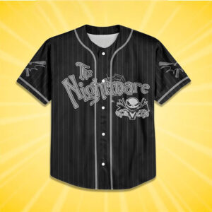 Personalize Disney The Nightmare Before Christmas Baseball Jersey