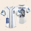 Personalize Star Wars Astromech Droid R2-D2 Baseball Jersey