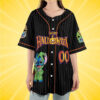 Personalized Disney Halloween Stitch Baseball Jersey