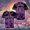 Personalized Halloween Spooky Vibes Baseball Jersey