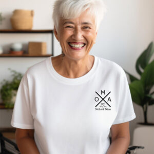 Personalized Grandparents With Grandchildren’s Names & Birth Years T-shirt Personalized Grandparents With Grandchildren’s Names & Birth Years T-shirt