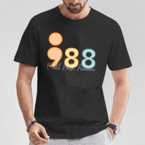 Preppy 988 Mental Health Awareness Shirt