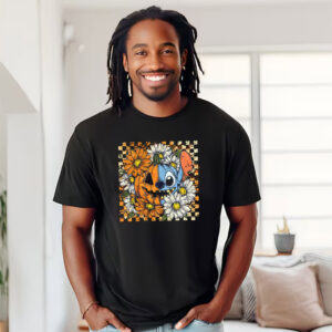 Pumpkin Stitch Head Disney Autumn Season T shirt 3