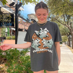 Purranormal Cativity Funny Halloween Cat Shirt