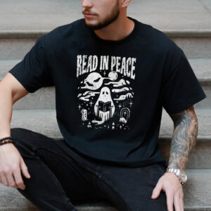 Read In Peace Spooky Bookish Shirt 2