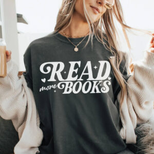 Read More Books book lovers Comfort Colors Tee 2