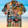 Retro DC Batman Comic Aloha Shirt