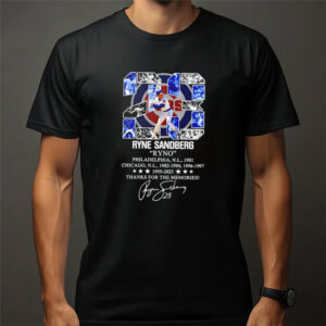 Ryne Sandberg RYNO Thank You Honor T-shirt Ryne Sandberg RYNO Thank You Honor T-shirt