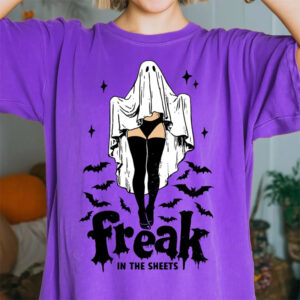 Sexy Ghost Freak In The Sheets Comfort Colors T shirt 2
