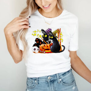 Spooky Season Cat Witch Shirt Spooky Season Cat Witch Shirt