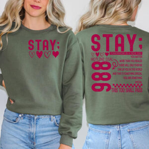 Stay Tomorrow Is New Day, Suicide Awareness Shirt
