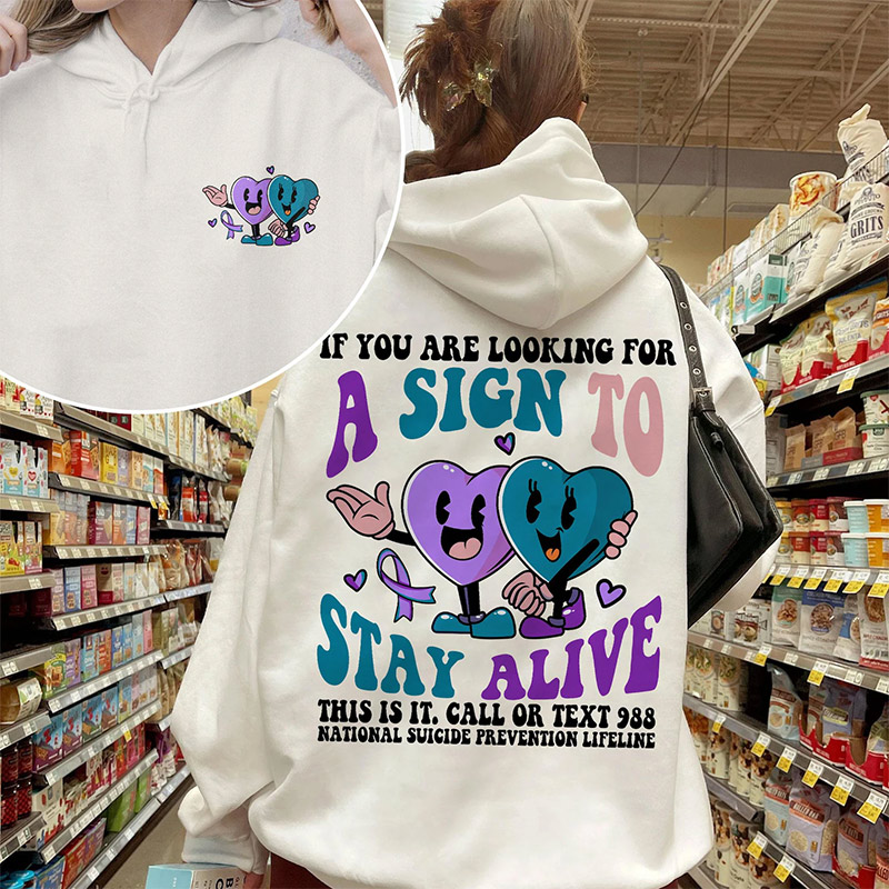 Suicide Prevention 988 Mental Health 2-sided Shirt Suicide Prevention 988 Mental Health 2-sided Shirt