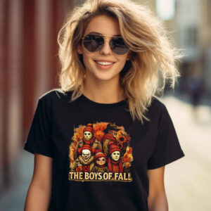 The Boys Of Fall Halloween Horror Characters T-shirt The Boys Of Fall Halloween Horror Characters T-shirt