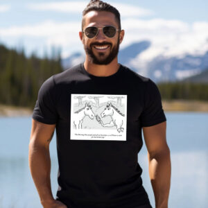The Burning Man Funny Horses Ketamine T shirt