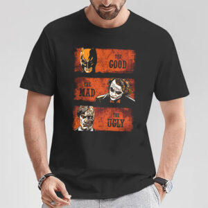 The Good The Mass The Ugly 2-face Joker Batman Shirt