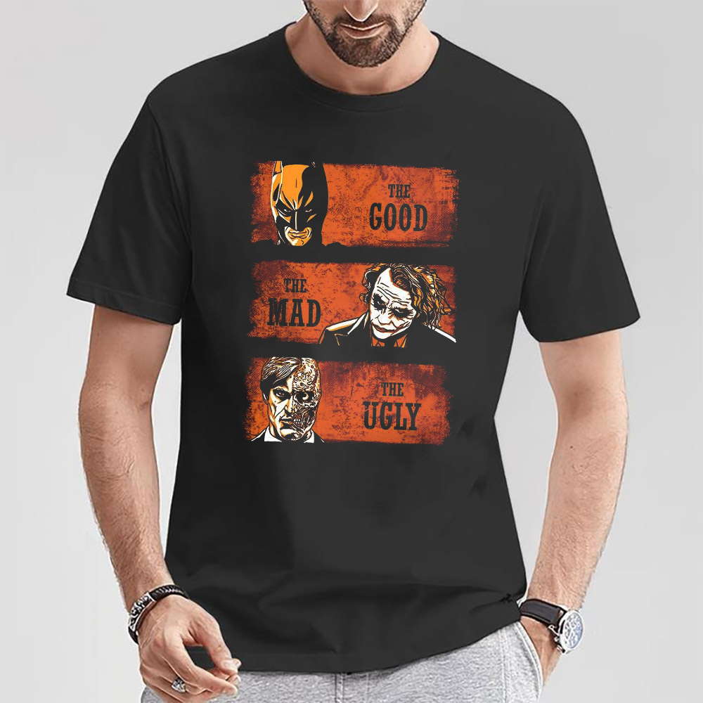 The Good The Mass The Ugly 2-face Joker Batman Shirt The Good The Mass The Ugly 2-face Joker Batman Shirt