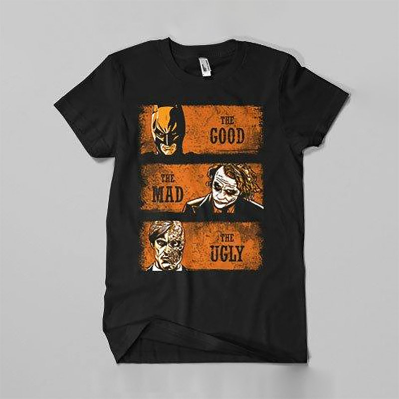 The Good The Mass The Ugly 2-face Joker Batman Shirt The Good The Mass The Ugly 2-face Joker Batman Shirt