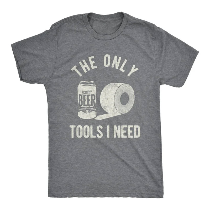 The Only Tools I Need Beer And Toilet Funny Vintage Beer Shirt The Only Tools I Need Beer And Toilet Funny Vintage Beer Shirt