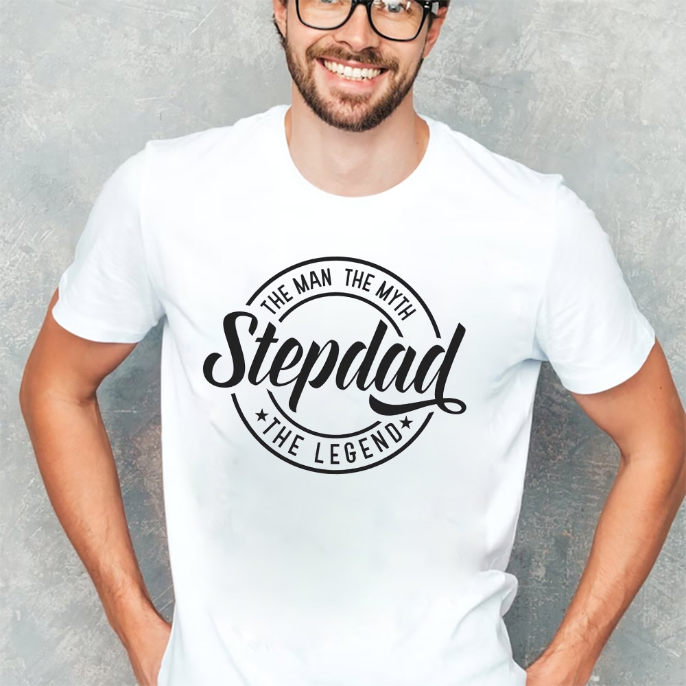 The Stepdad The Legend, Step Family Day Celebration T-shirt The Stepdad The Legend, Step Family Day Celebration T-shirt