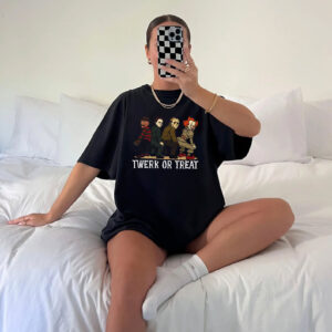 Twerk or Treat Funny Halloween Killers Comfort Colors T shirt 1