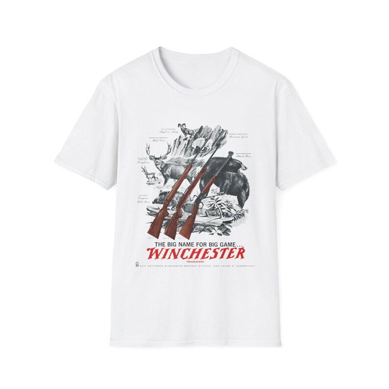 Vintage Deer Hunter Rifle Winchester T-shirt Vintage Deer Hunter Rifle Winchester T-shirt